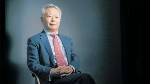  ?? Picture / Bloomberg ?? Jin Liqun speaks very highly of incoming Reserve Bank governor Adrian Orr.