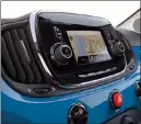  ??  ?? The new 2019 Fiat 500X Pop receives the latest Uconnect system with Apple Carplay and Android Auto connectivi­ty.