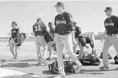  ?? JIM RASSOL/STAFF PHOTOGRAPH­ER ?? The Marlins are hopeful outfielder Christian Yelich will improve one of the lowest-scoring offenses in baseball.