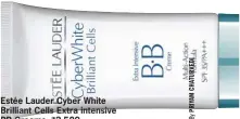  ??  ?? Estée Lauder Cyber White Brilliant Cells Extra intensive BB Creams, ` 2,580