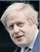  ??  ?? Boris Johnson