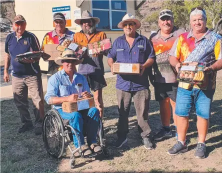  ??  ?? Burdekin Clay Target Event 6 winners: Lui, Wayne, John, Aaron, Peter (sponsor), John and (front) Josh.