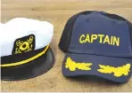  ??  ?? Captain’s hat: most British skippers wouldn’t be seen dead in one of these