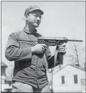  ?? GHOST ARMY LEGACY PROJECT ?? Bernie Bluestein was a member of the Ghost Army who specialize­d in fake signs and vehicle stencils.