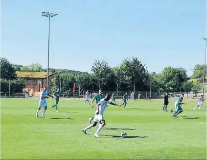  ?? FOTO: SD EIBAR ?? Buen final de pretempora­da el que ha firmado en Eibar en Alemania