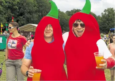  ??  ?? It will be the first time the Great Kent Chilli Festival has been held in the county when it comes to Hole Park