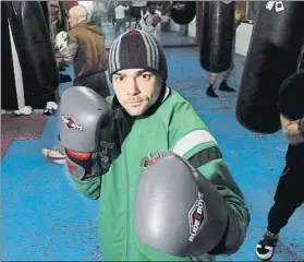  ?? FOTO: AIOL ?? Andoni Gago, listo para volver al ring este sábado en Errenteria