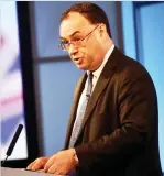  ??  ?? Andrew Bailey, chief executive of the Financial Conduct Authority. (Reuters)