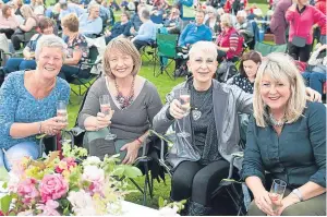  ??  ?? Judith McLaren, Eilean Houston, Irene Duncan and Anna Michie.