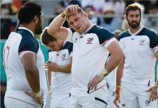  ??  ?? ↑
US Rugby has filed for bankruptcy as the sports world has come to a halt due to the coronaviru­s out break.