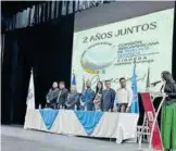  ?? ?? Conmemorar­on la trayectori­a en la defensa de los derechos laborales