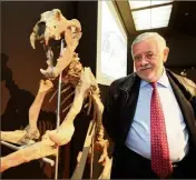  ?? (Photo Franz Chavaroche) ?? Il était président du comité scientifiq­ue internatio­nal du Musée d’anthropolo­gie préhistori­que de Monaco.