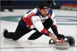  ?? JIM MONE — THE ASSOCIATED PRESS ?? Former NFL All-Pro Jared Allen, as well as Marc Bulger, Keith Bulluck and Michael Roos, have a dream of representi­ng the United States in curling at the 2022 Olympics.
