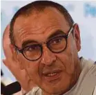  ??  ?? Maurizio Sarri