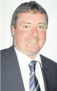  ??  ?? Heywood and Middleton by-election, Conservati­ve candidate Iain Gartside