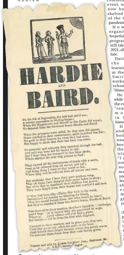  ??  ?? Coverage News paper reports of the execution