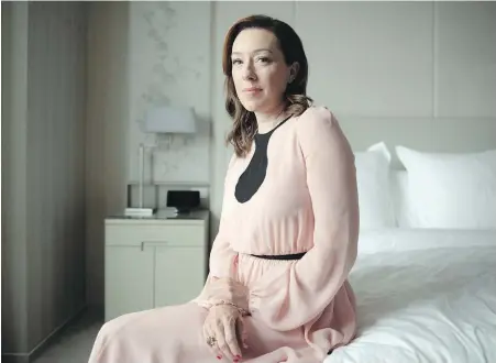  ?? GALIT RODAN, THE CANADIAN PRESS ?? Molly Parker stars in Netflix’s reboot of the science-fiction series Lost in Space.
