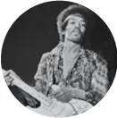  ??  ?? Jimi Hendrix odsvirao je američku himnu na električno­j gitari