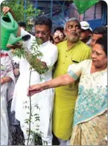  ?? PICS/MPOST ?? World Environmen­t Day was celebrated by the Kolkata Municipal Corporatio­n on Monday