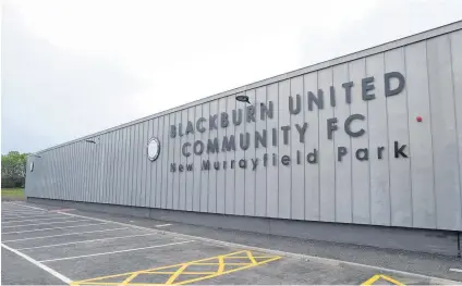  ??  ?? Staying put Blackburn United and West Lothian Council extend lease for New Murrayfiel­d Park