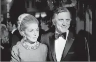  ?? DAVID F SMITH, FILE/AP PHOTO ?? Kirk Douglas and his wife, Anne, attend the premiere of “Hello Dolly” in Los Angeles on Dec. 19, 1969.
