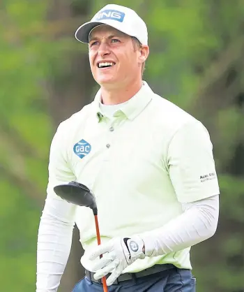  ??  ?? WINNING MENTALITY: Calum Hill began brightly in the British Masters with a fine 67.