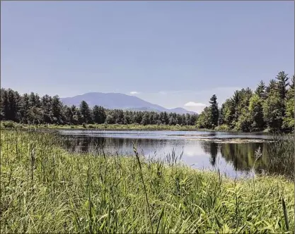  ?? Lauren Stanforth / Times Union ?? The Adirondack Park Agency released plans this week on a large-scale luxury resort proposed near Ausable River, about 10 miles north of Wilmington. At least one advocacy group has concerns about the applicatio­n.