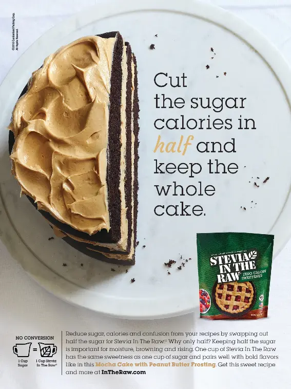 Cut The Sugar Calories In Half And Keep The Whole Cake Pressreader