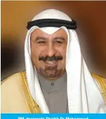  ?? ?? PM-designate Sheikh Dr Mohammad
Sabah Al-Salem Al-Sabah