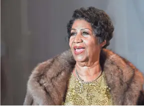  ?? MOLLY RILEY/AFP/GETTY IMAGES ?? Singer Aretha Franklin died Aug. 16 at age 76. She reportedly died without a will or a trust.