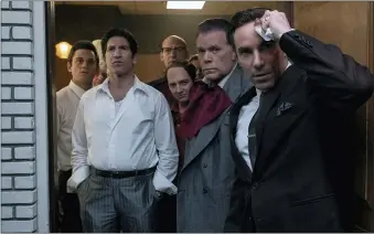  ?? WARNER BROS. PICTURES ?? “The Many Saints of Newark” is writer David Chase’s big-screen prequel to his acclaimed HBO series, “The Sopranos.” At the far right is Alessandro Nivola as Dickie Moltisanti.