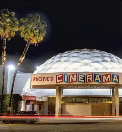  ?? Jay L. Clendenin Los Angeles Times ?? THE CINERAMA DOME is L.A. Historic-Cultural Monument No. 659, which ensures debate about changes to the building.