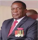  ??  ?? President Mnangagwa