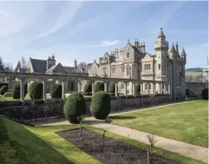  ??  ?? Abbotsford House, the former abode of Sir Walter Scott, lies on the route.