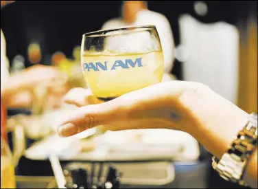  ?? Danny Liao Air Hollywood ?? Air Hollywood has collected Pan Am memorabili­a, from costumes to drink glasses.