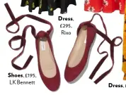  ??  ?? Shoes, £195, LK Bennett