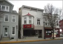  ?? SUBMITTED PHOTO ?? A Center Valley couple purchased 163 W. Main St. with plans of opening an Indian restaurant in Kutztown.