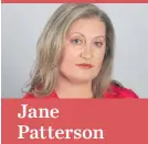  ??  ?? Jane Patterson