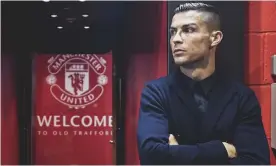  ?? Photograph: Daniele Badolato/Juventus FC via Getty Images ?? Cristiano Ronaldo spent six seasons at Manchester United before moving to Real Madrid and then Juventus.