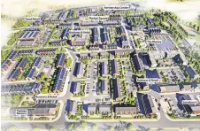  ?? ?? Artist’s impression The Winchburgh developmen­t