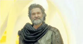  ?? MARVEL STUDIOS ?? Kurt Russell stars as Ego in Guardians Of The Galaxy Vol. 2.