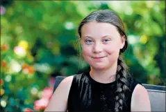  ?? Www.axios.com ?? • Greta Thunberg, de 16 años, participar­á en el popular programa informativ­o entre el 26 y 31 de diciembre.