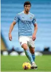  ??  ?? Ilkay Gundogan, left, emerged as an unlikely regular goalscorer for City while Ruben Dias, right, proved a masterful signing with his composure at the heart of City’s defence.