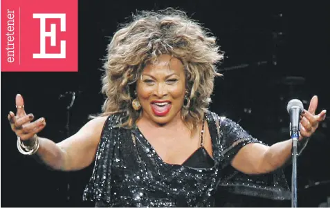  ?? / AP ?? Leyenda. Tina Turner se convirtió en una superestre­lla por sí sola cuando tenía unos 40 años.