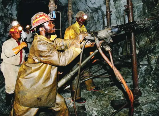  ??  ?? The mining sector contribute­s approximat­ely 70% of the country’s foreign currency earnings.