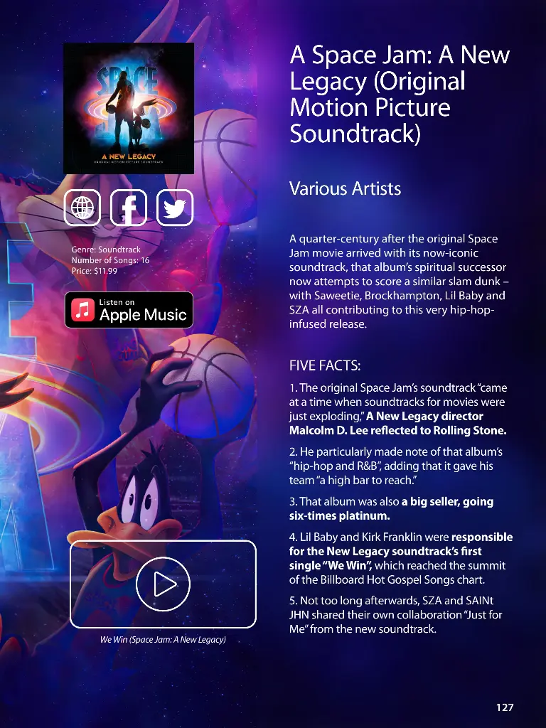 A Space Jam A New Legacy Original Motion Picture Soundtrack Pressreader