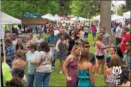  ?? SUBMITTED PHOTO ?? Crowds will once again fill Kutztown Park for Kutztown Rotary’s 9th annual Taste of Kutztown on June 9.