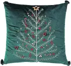  ?? ?? Christmas Tree Cushion, £10, Primark.