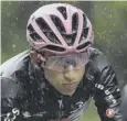  ??  ?? 0 Egan Bernal: Leads Giro by two minutes and 24 seconds