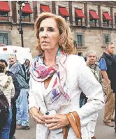  ?? OMAR FRANCO ?? María Elena Morera, de Causa en Común, dijo que la violencia no es regional.